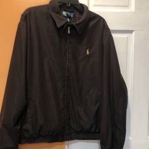 Men jacket black size large